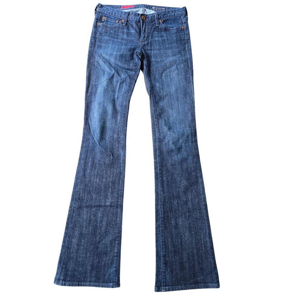 AG Adriano Goldschmied The Angel Bootcut Jeans Size 25 Dark Wash Made in USA